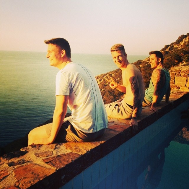 Chuyen du lich cua cac cau thu Duc anh 17