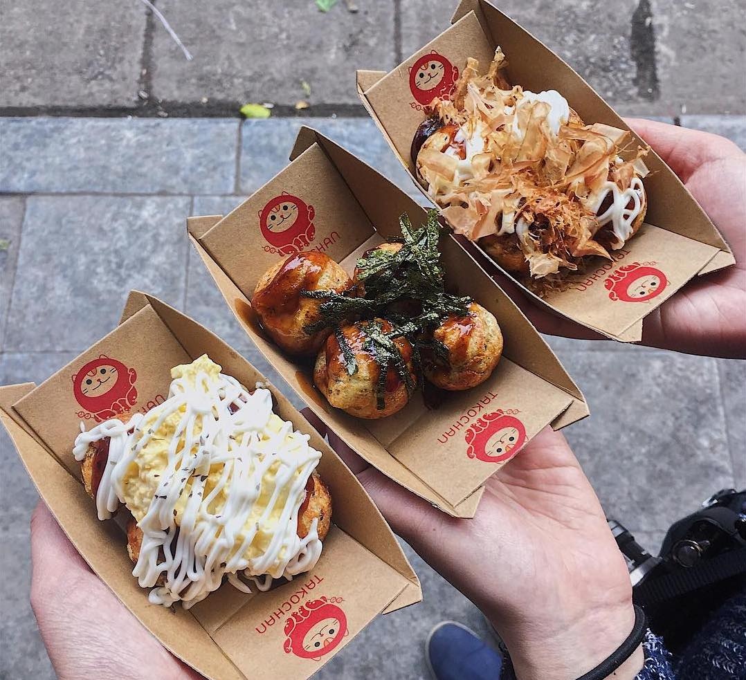 Ngay lanh, ru hoi ban di an mon vat Nhat, Han giua long Ha Noi hinh anh