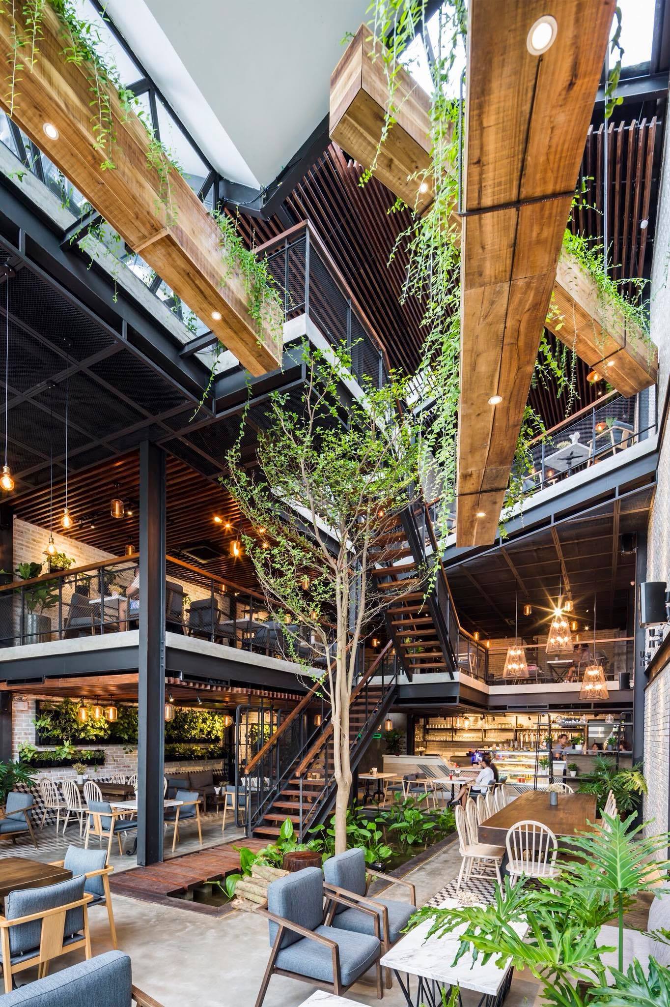 quan ca phe dep don Giang sinh anh 10