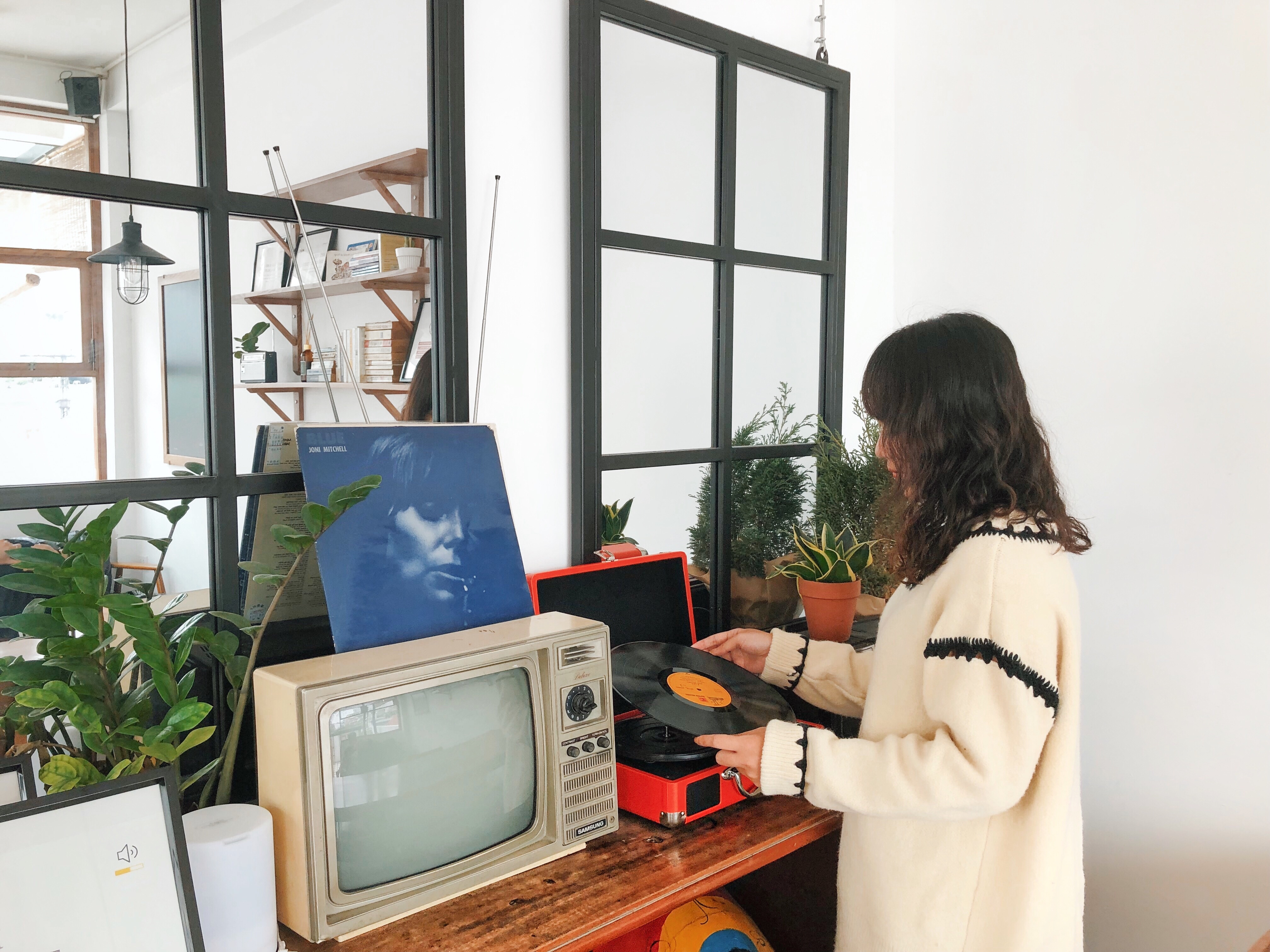 quan ca phe dep don Giang sinh anh 1