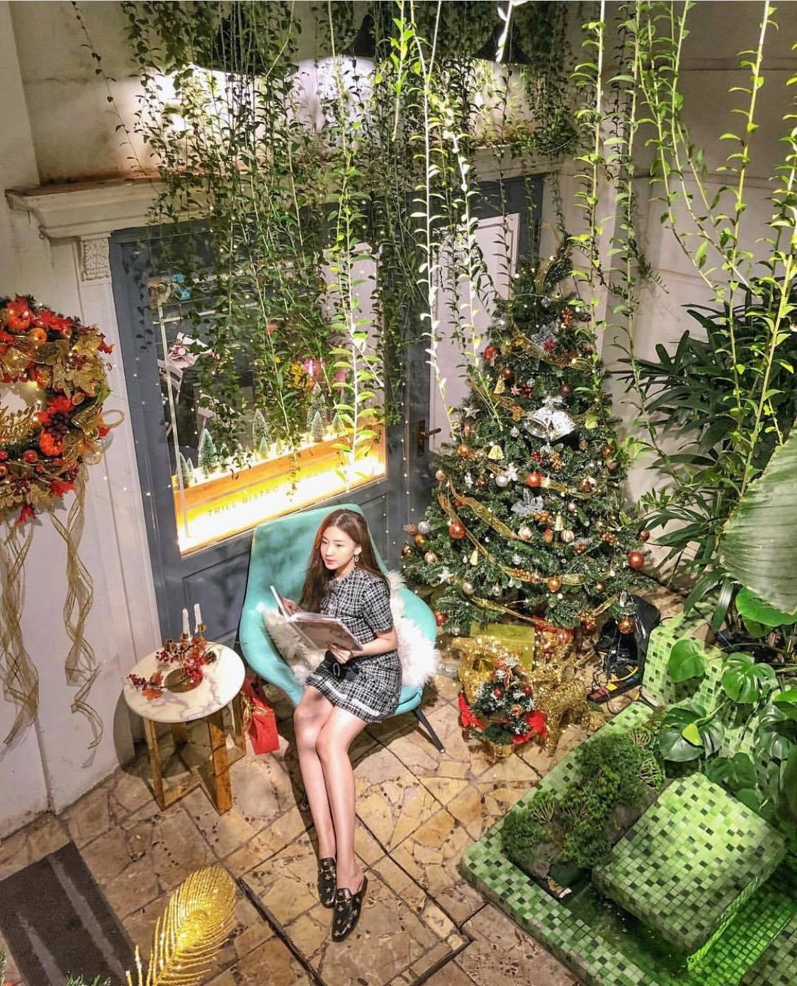 quan ca phe dep don Giang sinh anh 16