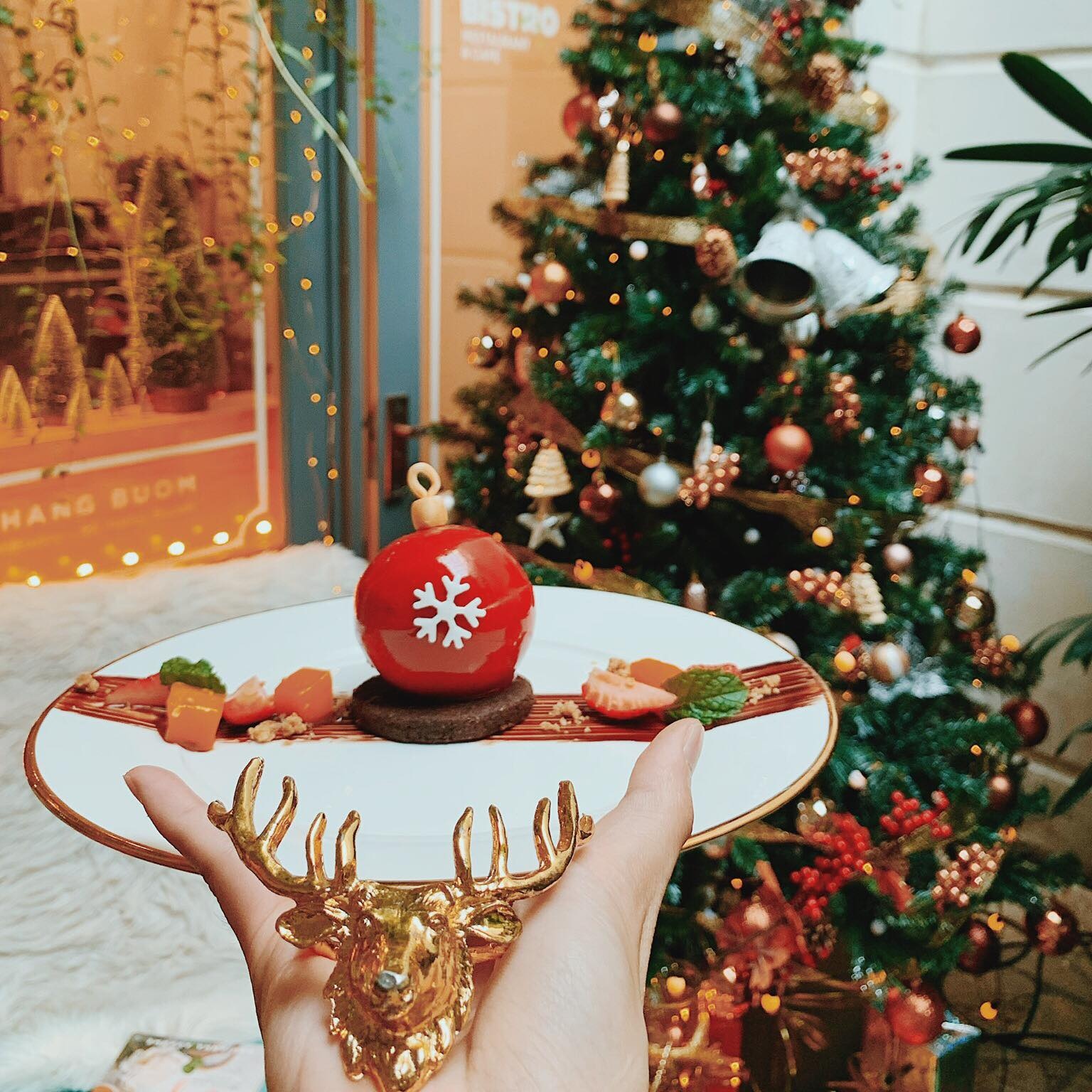 quan ca phe dep don Giang sinh anh 17