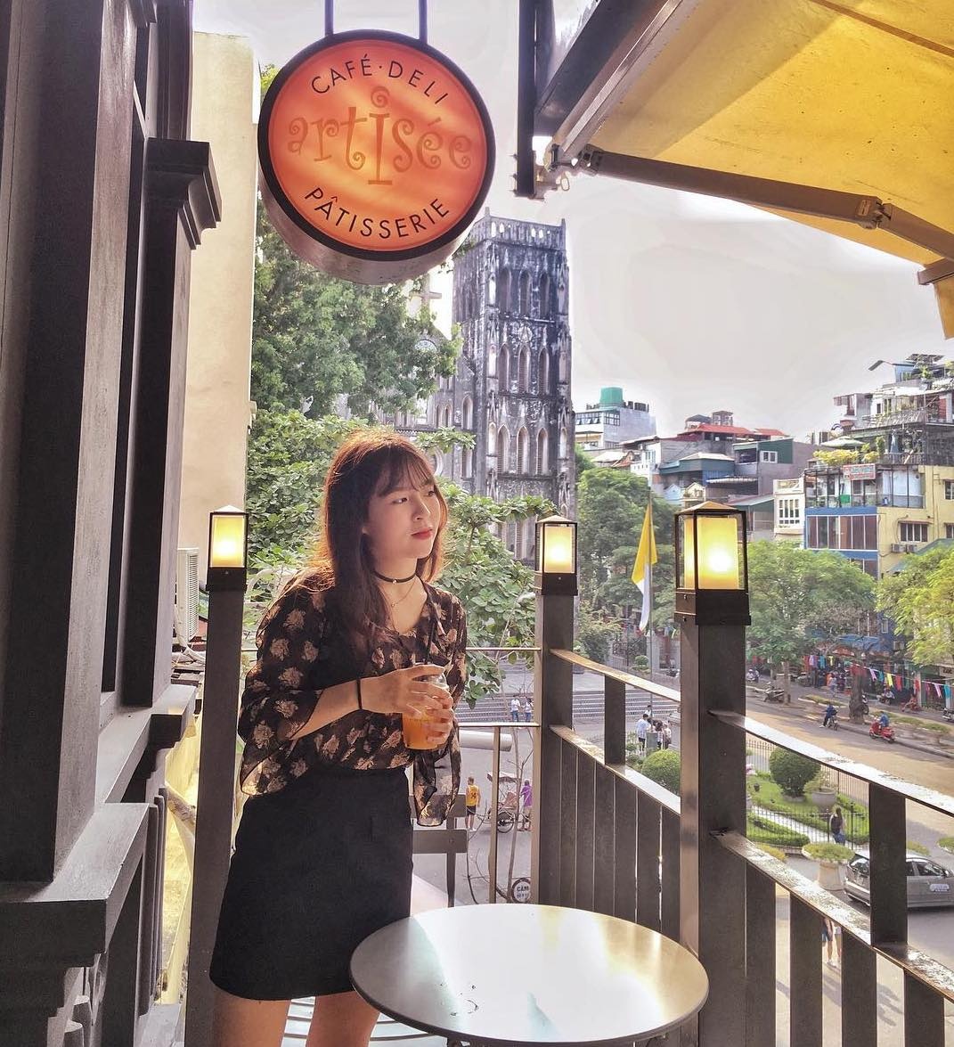 quan ca phe mo xuyen Tet tai Ha Noi anh 4