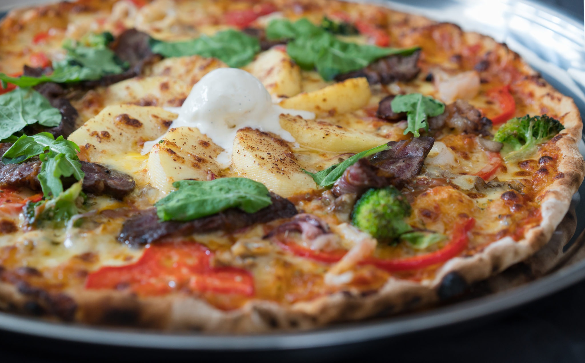 nha hang pizza nuong cui tai Ha Noi anh 12