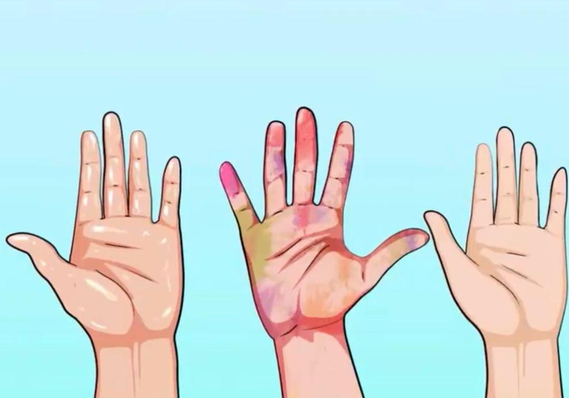 Nhin ban tay tim ke sat nhan trong tich tac hinh anh