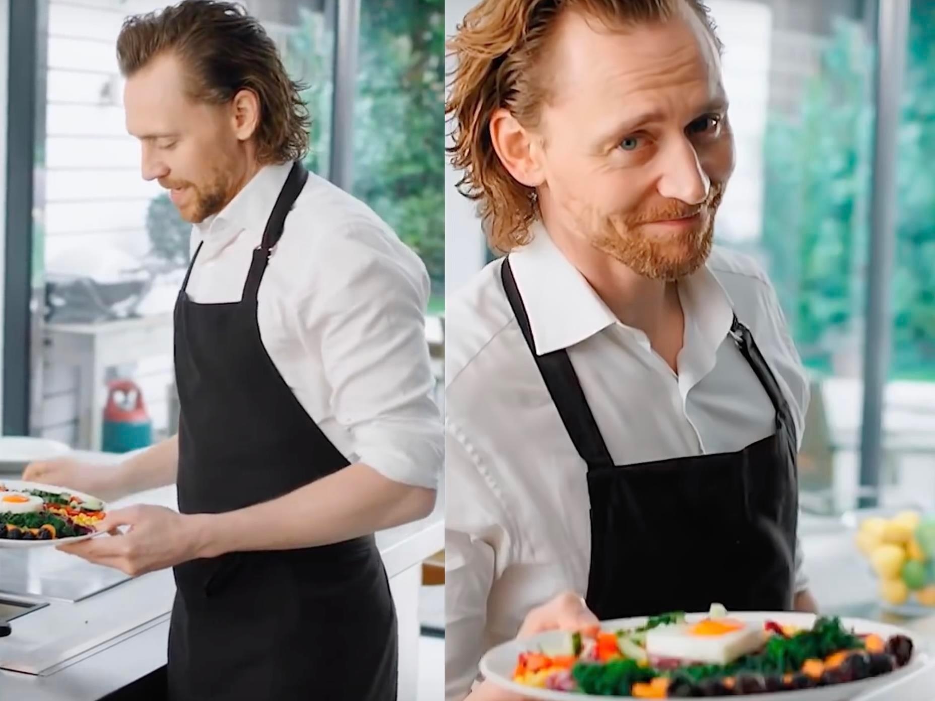 Quang cao nau bua sang, Loki lai hut dan mang boi ve dep trai hinh anh