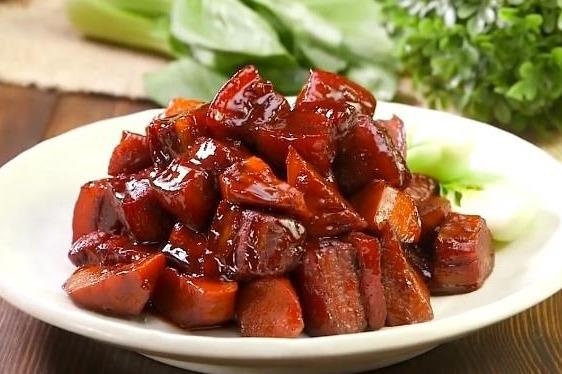 Toi nay an gi: Thit ba chi kho mang chua dam da dep mat hinh anh