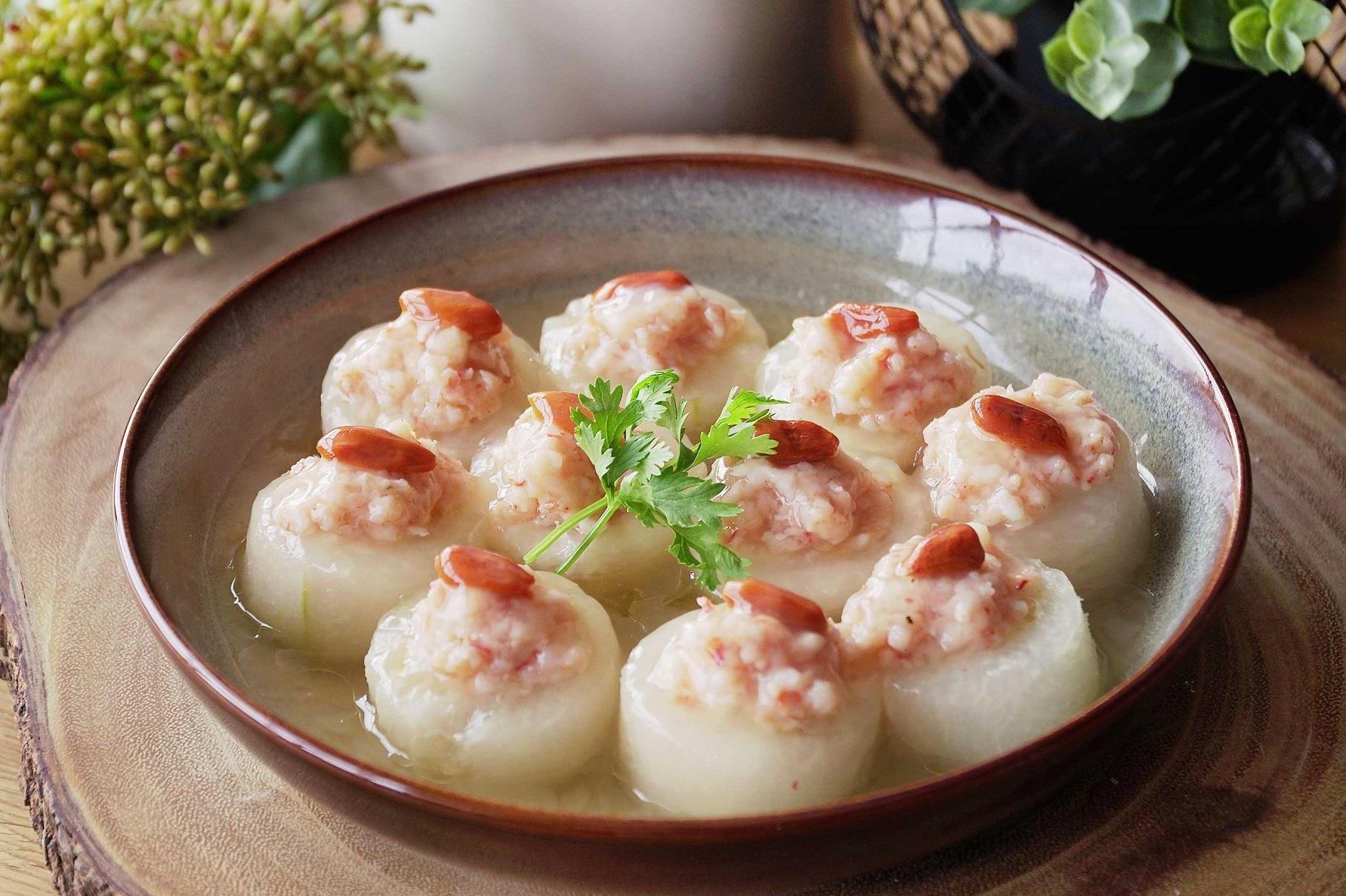 Toi nay an gi: Bi dao hap tom thom ngot, thanh mat hinh anh