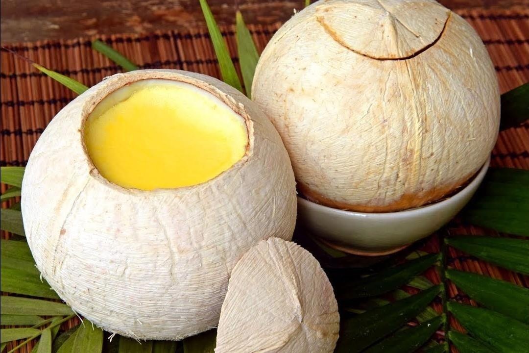 Moi la mon trung hap trai dua nung ninh, vang ong hinh anh