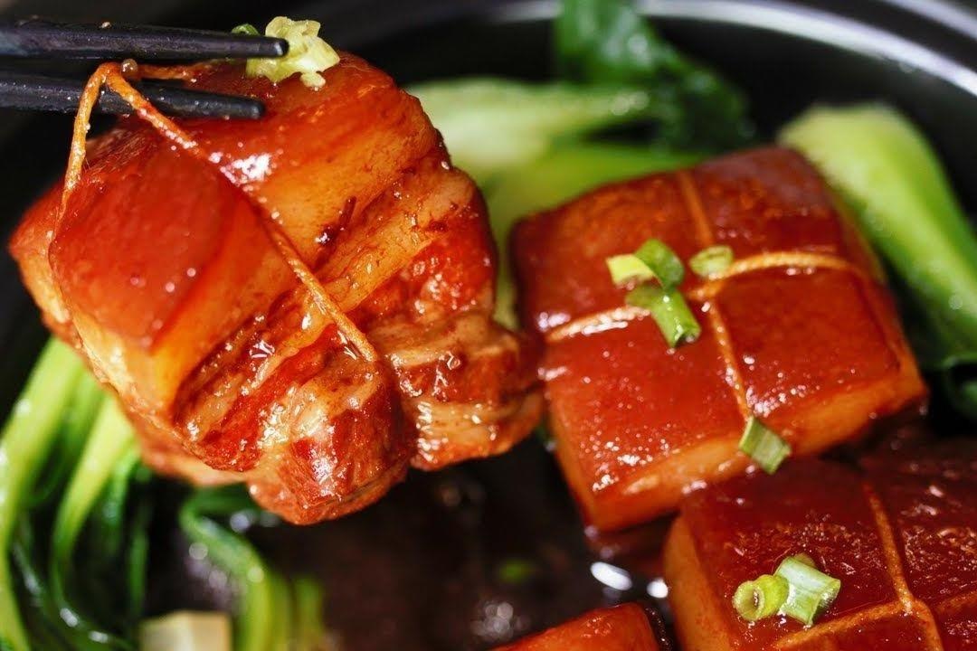 Toi nay an gi: Thit kho tau bong bay, tan chay vi giac trong chieu mua hinh anh