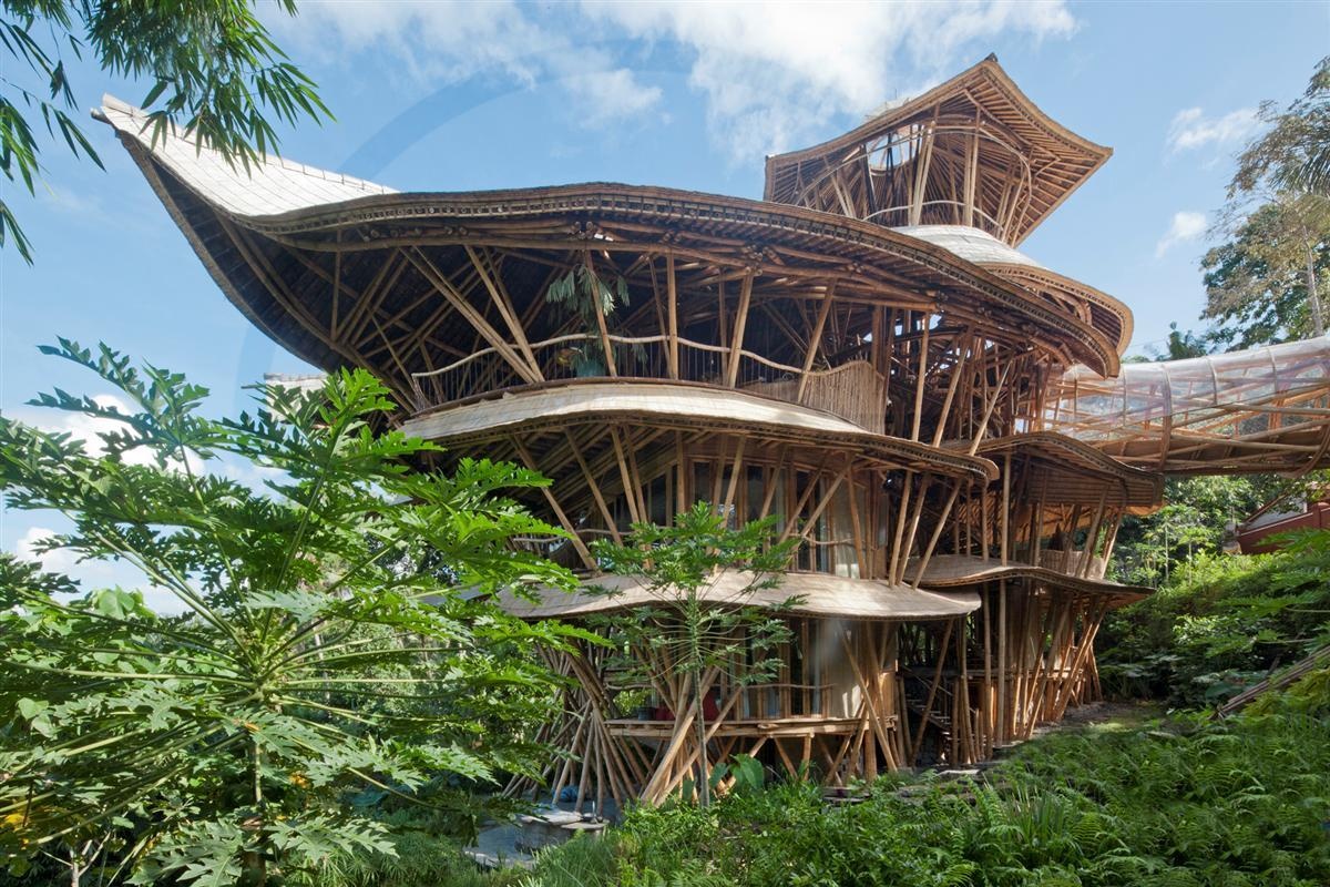 Khu nghi duong cao cap thiet ke hoan toan tu tre tai dao Bali hinh anh