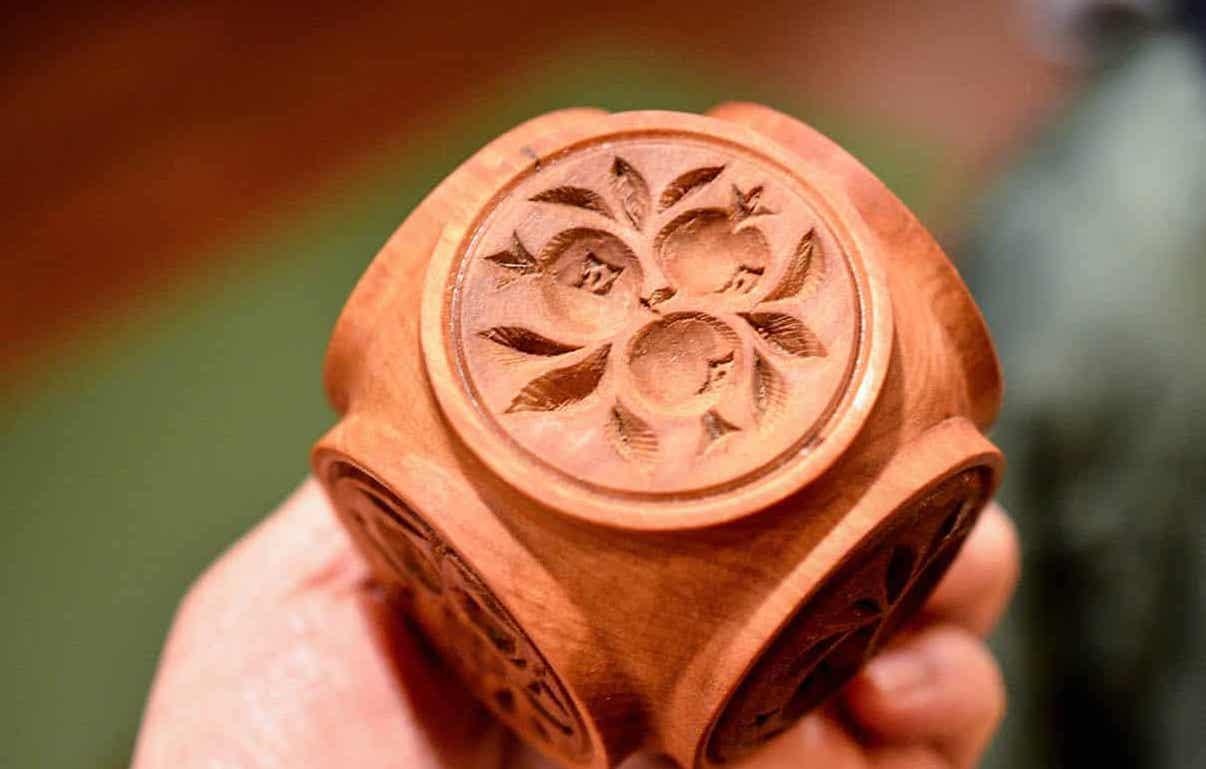 Khuon lam banh gao va hoa van giau y nghia cua Han Quoc hinh anh