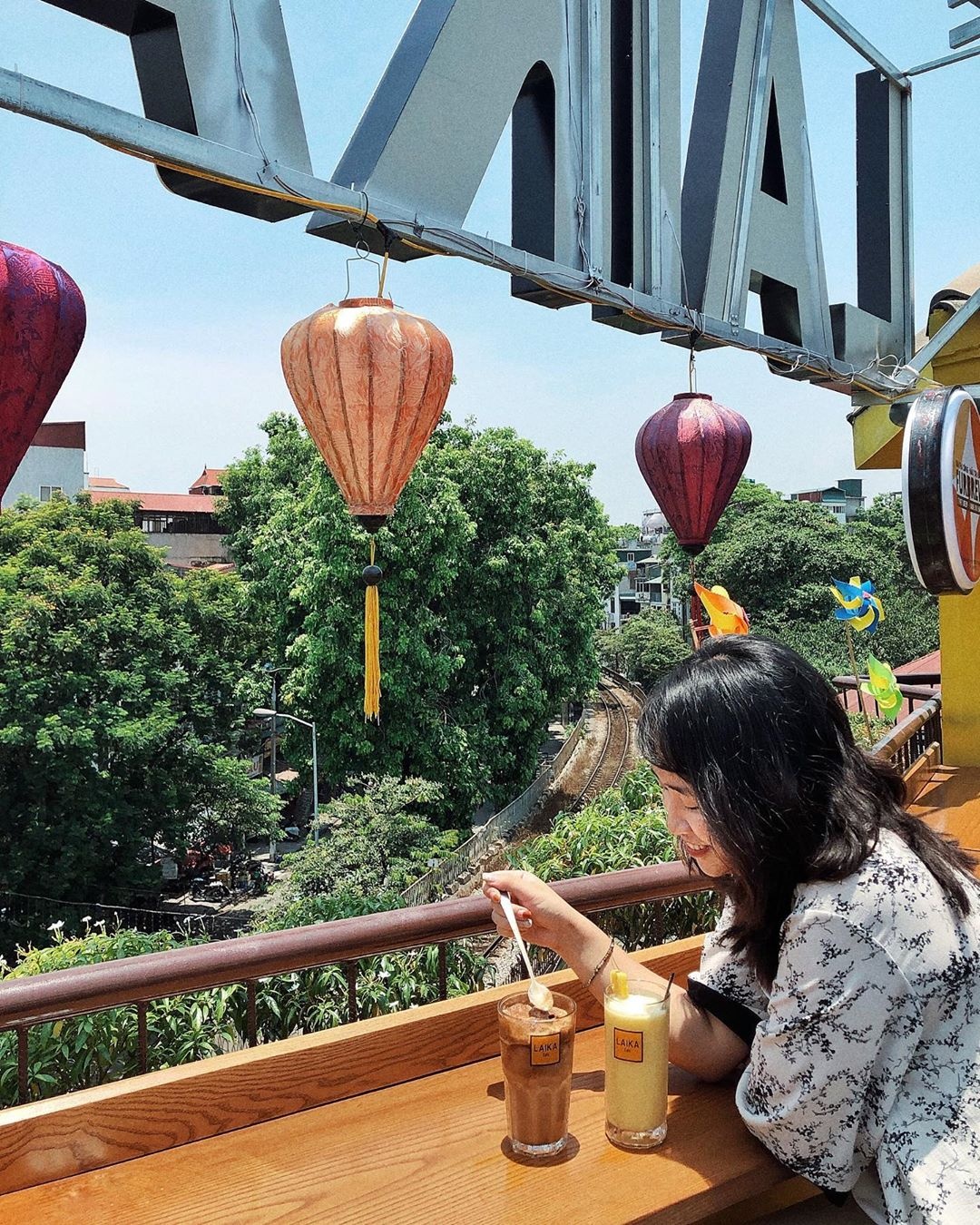 ca phe Ha Noi dip trung thu anh 1