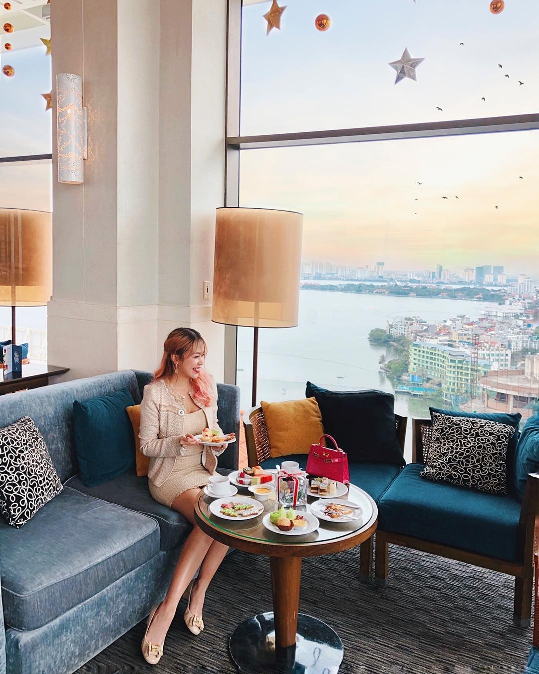 quan ca phe don mua thu Ha Noi anh 1