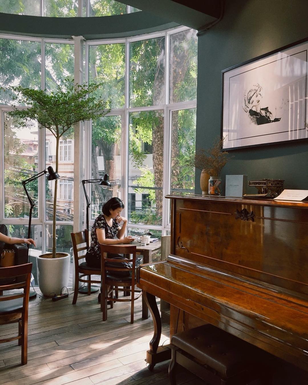 quan ca phe don mua thu Ha Noi anh 3