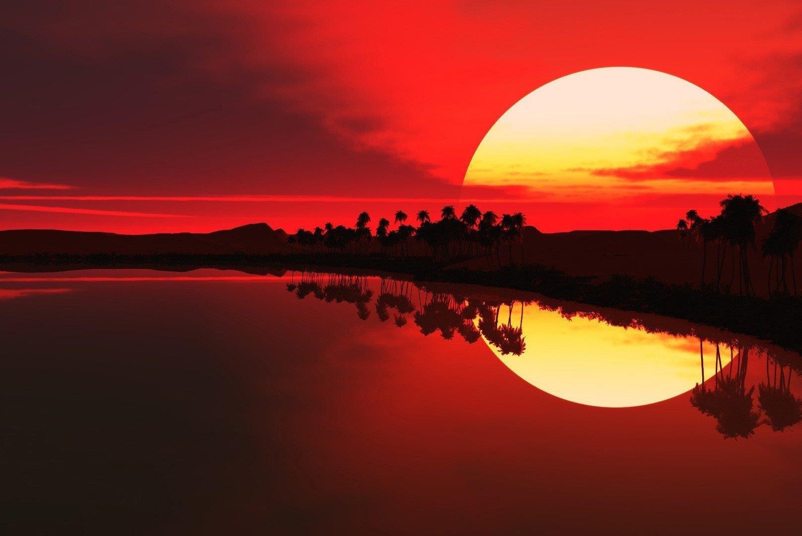 Tai sao bau troi co mau do luc hoang hon? hinh anh