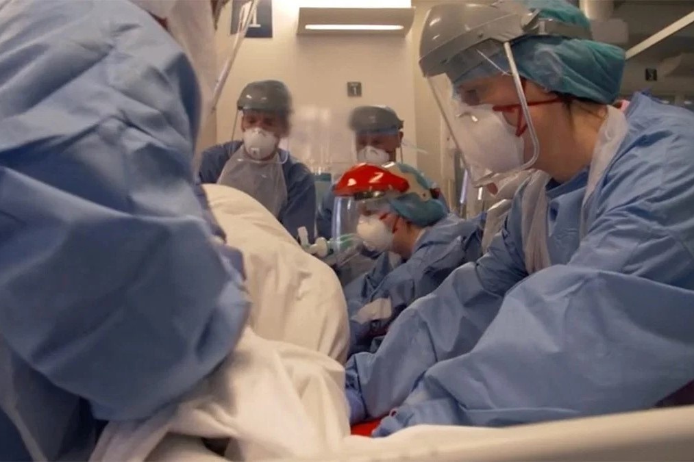 Phong cham soc dac biet danh cho benh nhan Covid-19 nang hinh anh