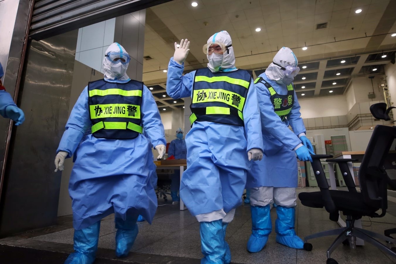 Benh vien o Vu Han khong con nguoi nhiem Covid-19 hinh anh