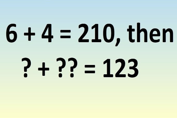 Bai toan IQ: Vi sao 6 + 4 = 210 hinh anh
