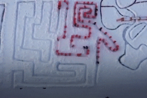 Giao vien mam non xay me cung tuyet cho hoc sinh o Trung Quoc hinh anh