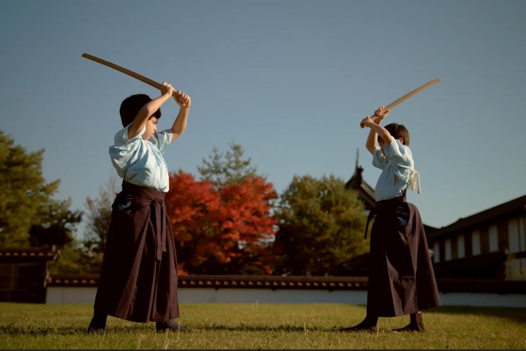 Ben trong ngoi truong dao tao samurai Nhat Ban hinh anh