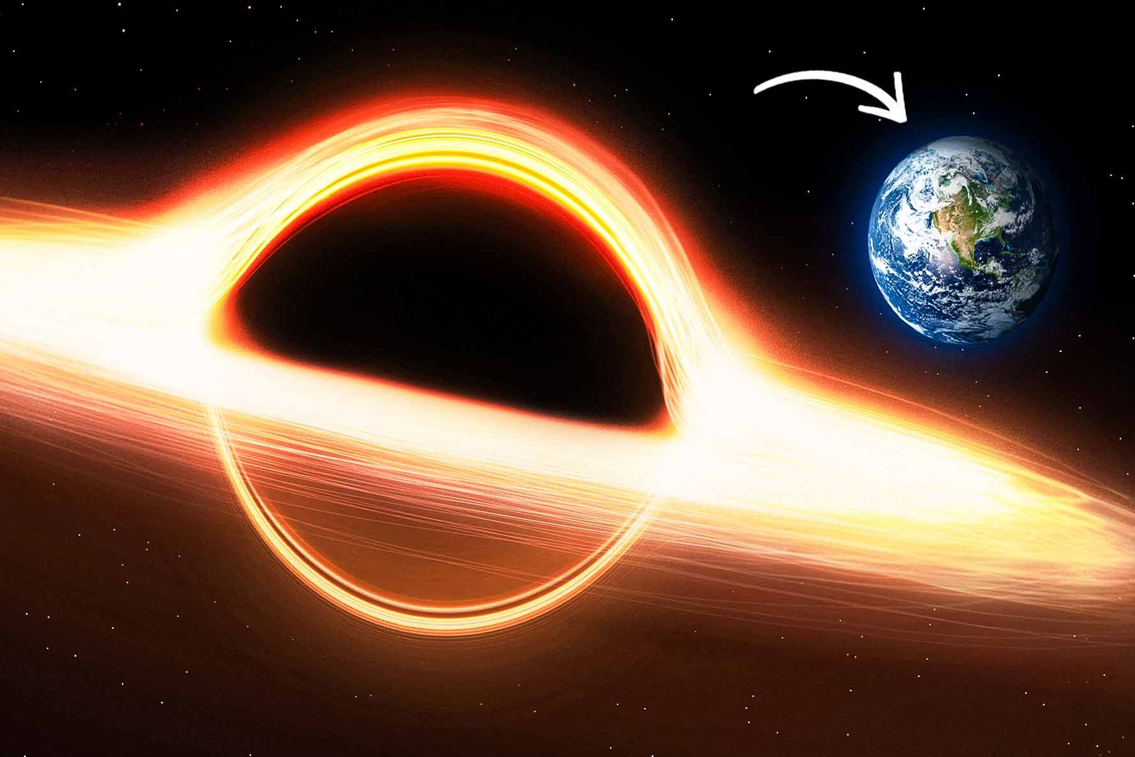 Dieu gi xay ra neu ho den lon nhat xam nhap he Mat Troi? hinh anh