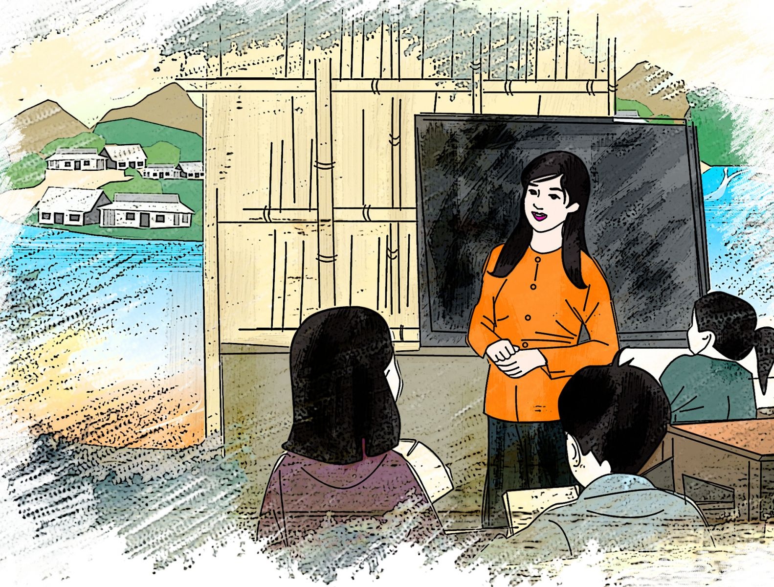 Bui phan ngung roi, hoa ra toc thay da bac hinh anh