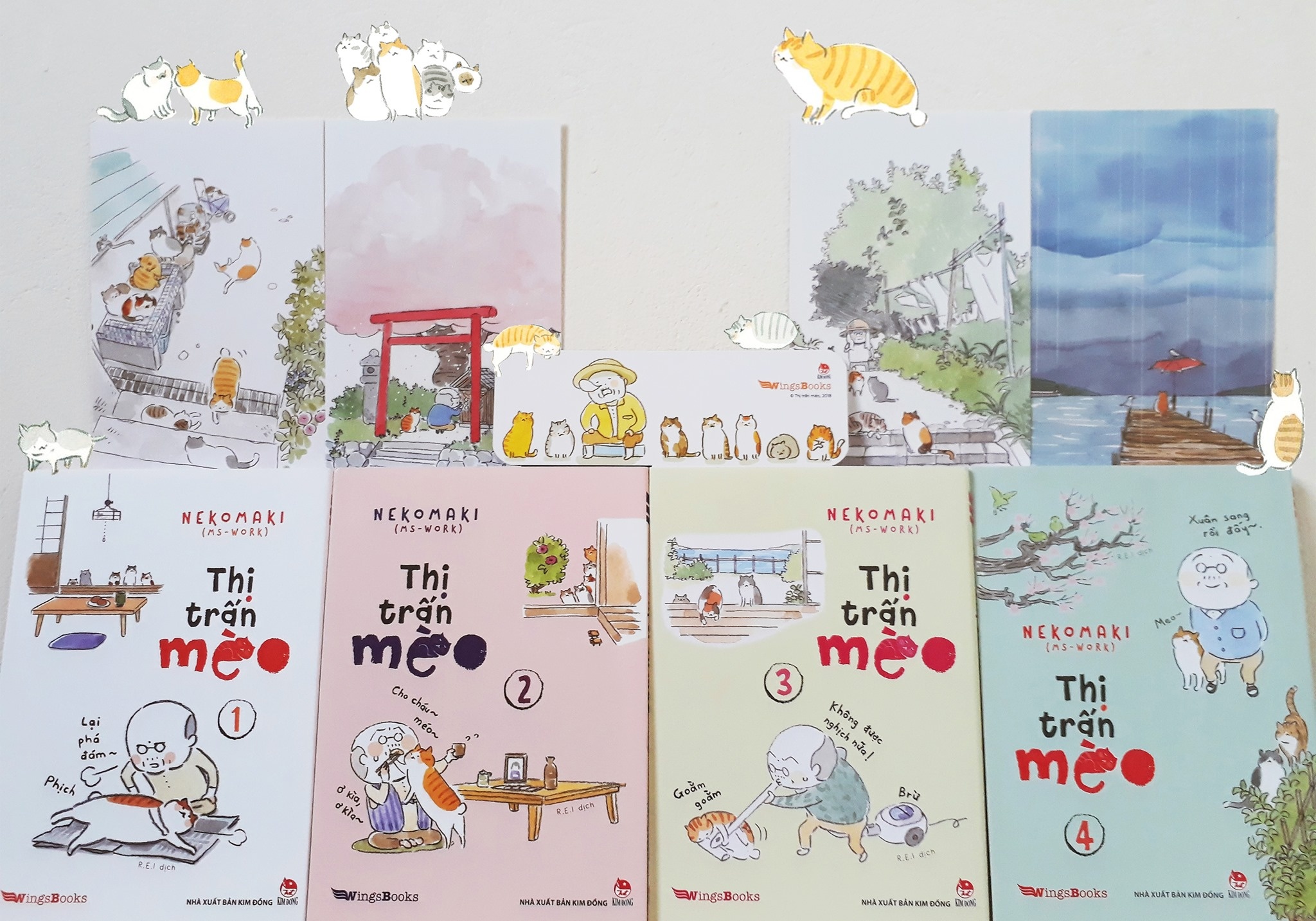 Meo trong truyen tranh anh 4