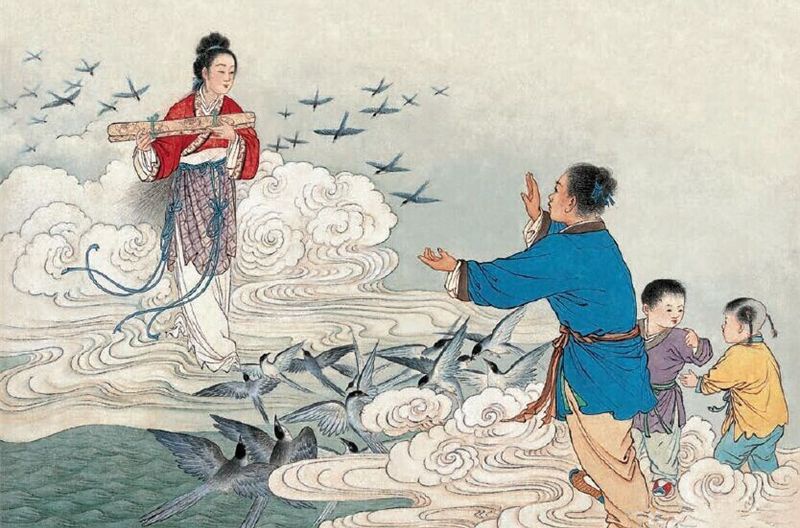 Nguu Lang - Chuc Nu va nhung chuyen tinh buon trong truyen thuyet hinh anh