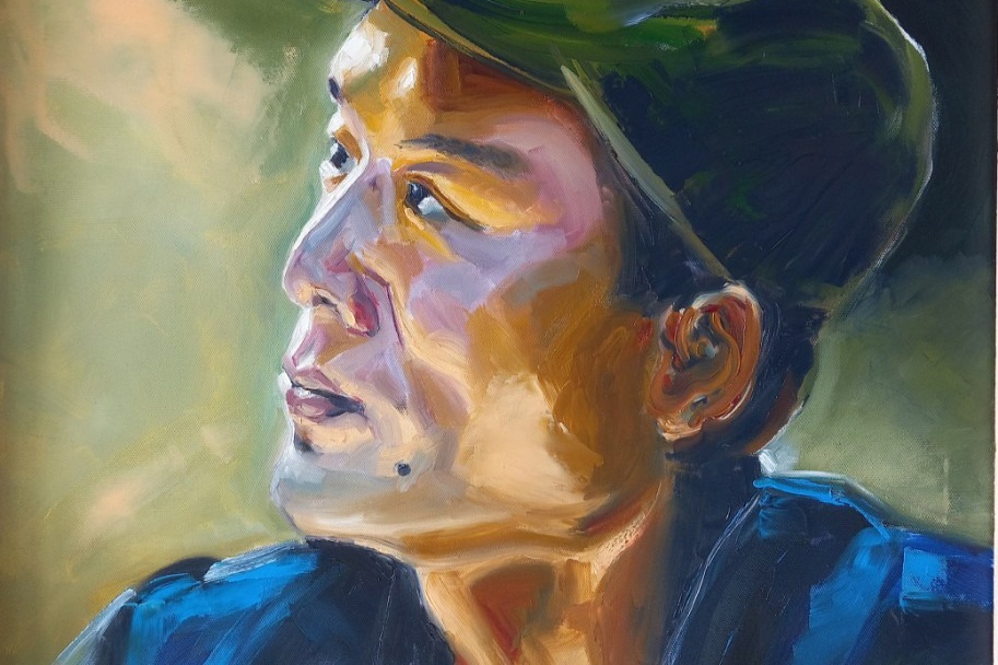 Trong lang im de con chu cat loi hinh anh