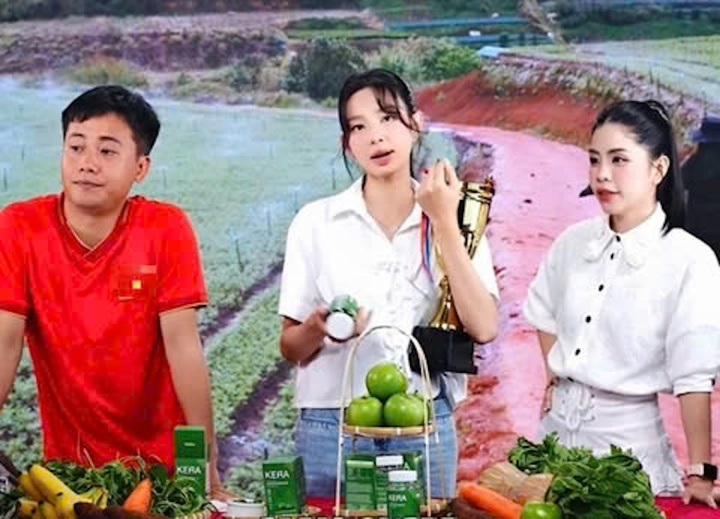 Hoa hau Thuy Tien,  Quang Linh Vlogs,  Hang Du Muc anh 1