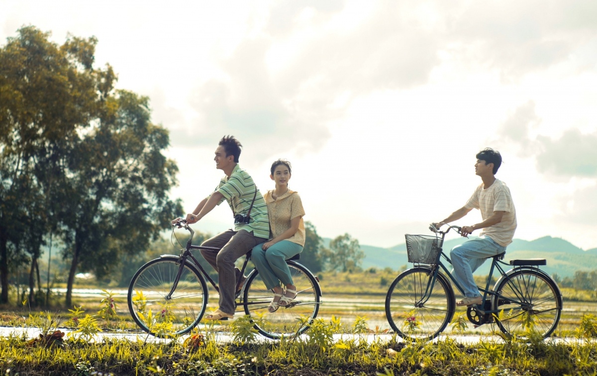 Xe dap va niem vui cua tuoi thanh xuan hinh anh