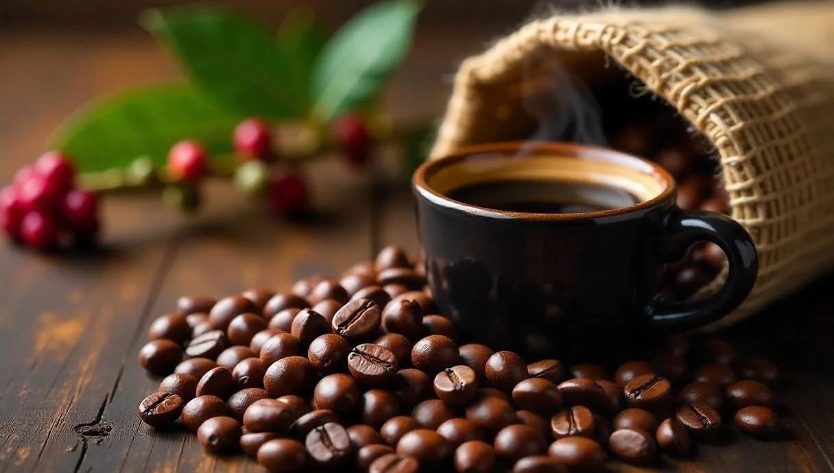 Con sot mang ten ca phe hinh anh