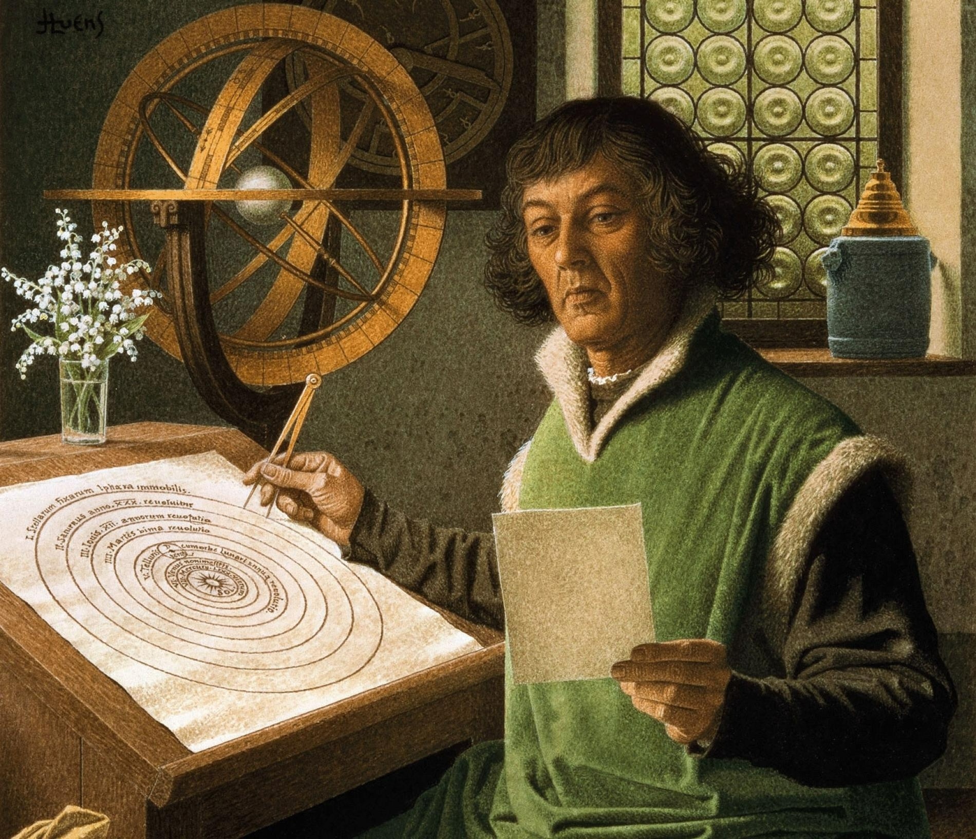 Nicolaus Copernicus va cuoc cach mang tren bau troi hinh anh