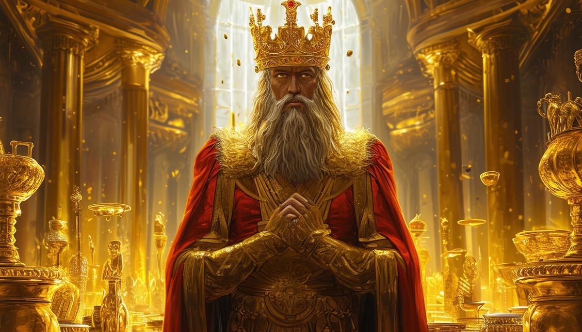 Su that ve vua Midas thich vang hinh anh