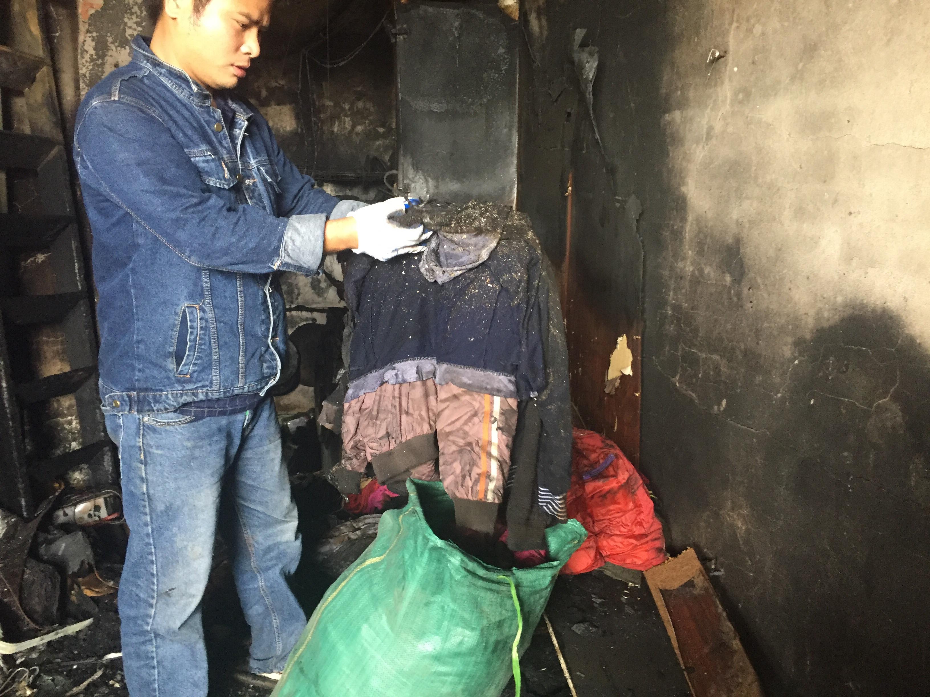 Chay Nam DInh chet 3 me con anh 4