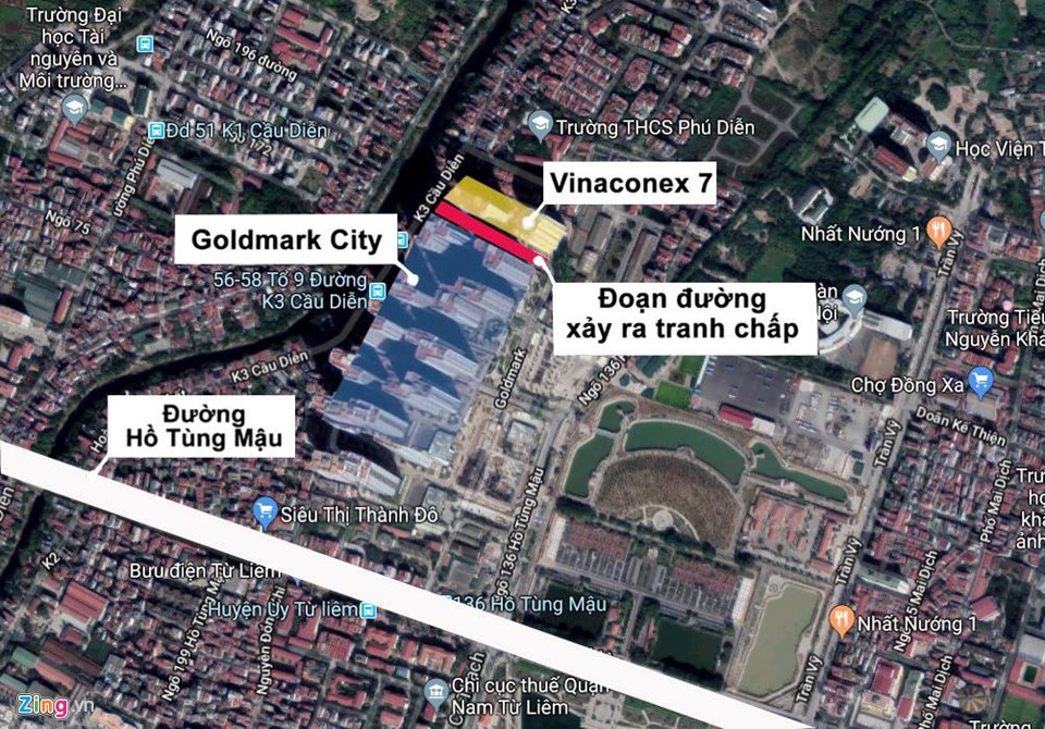 Tranh chấp Goldmark City vinaconex7 ảnh 3 Tranh chap Goldmark City vinaconex7 anh 3