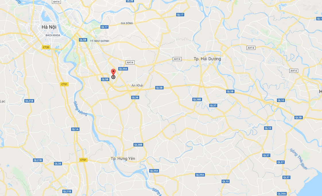 Tai nạn giao thông vòng xuyến Yên Mỹ ảnh 2 Tai nan giao thong vong xuyen Yen My anh 2