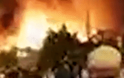 Chay lon o Hung Yen hinh anh