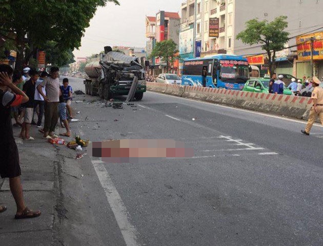 Tai nạn giao thông liên hoàn Thái Bình ảnh 2 Tai nan giao thong lien hoan Thai Binh anh 2