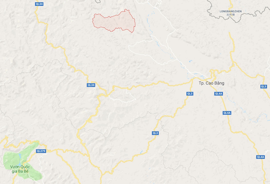 Nổ mìn huyện Cao Bằng ảnh 2 No min huyen Cao Bang anh 2