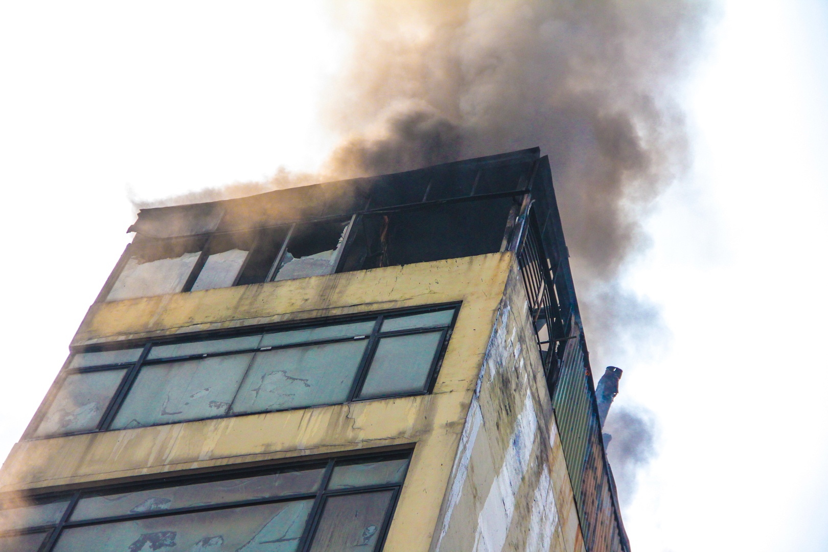 hỏa hoạn phố Hào Nam ảnh 1 hoa hoan pho Hao Nam anh 1