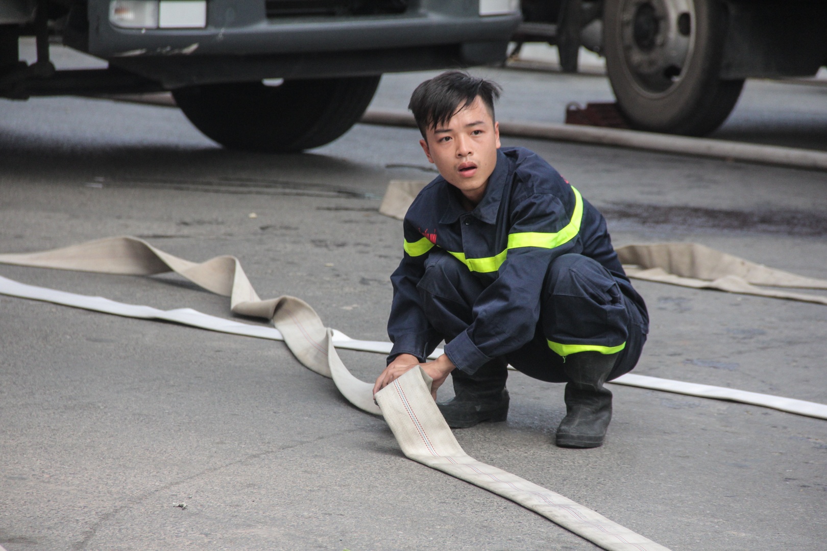 hỏa hoạn phố Hào Nam ảnh 5 hoa hoan pho Hao Nam anh 5