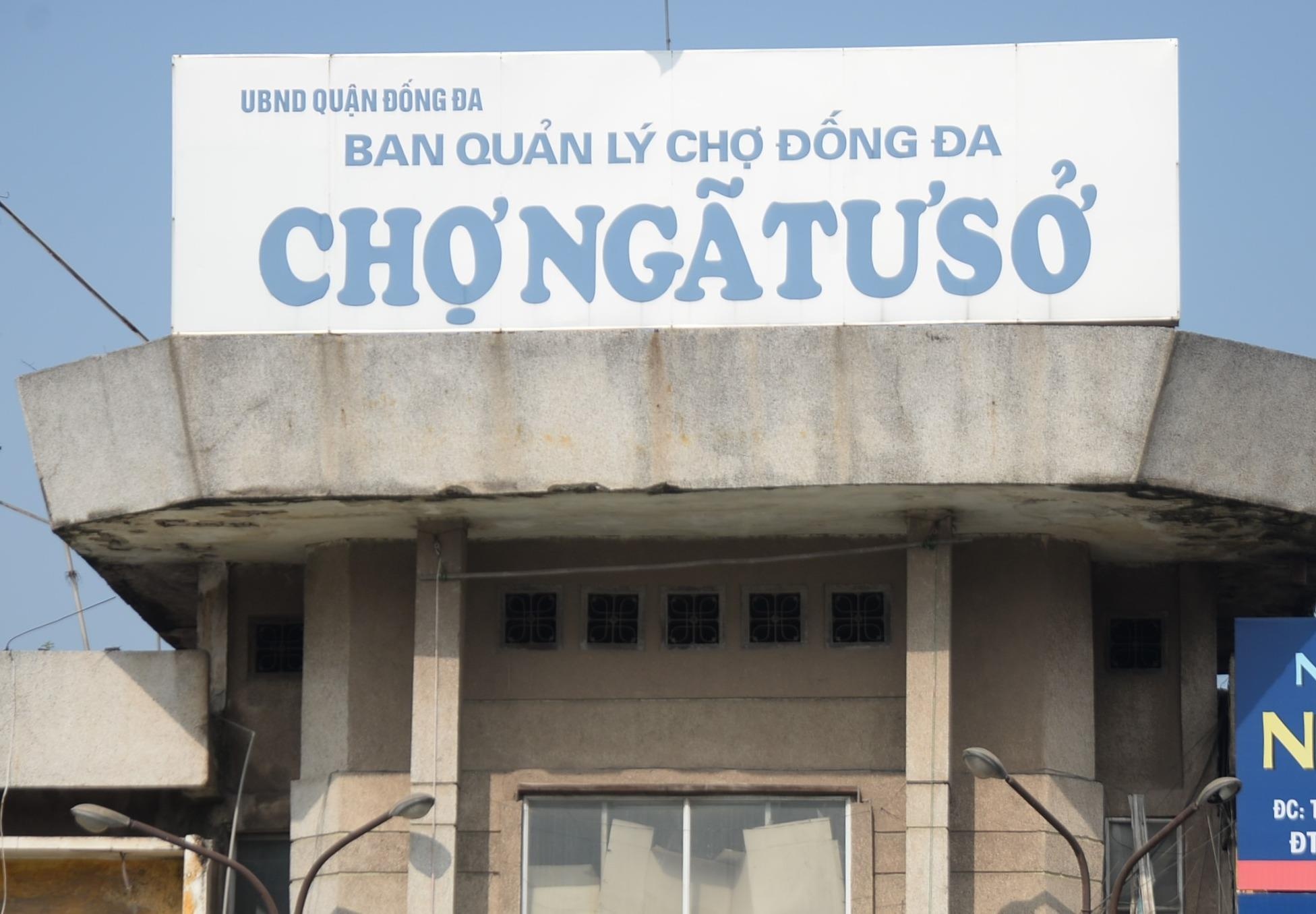 Cho tam Nga Tu So bi thao do sau gan 10 nam ton tai hinh anh