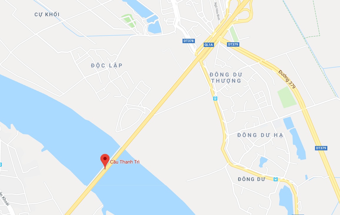 Cháy xe cầu thanh trì ảnh 2 Chay xe cau thanh tri anh 2