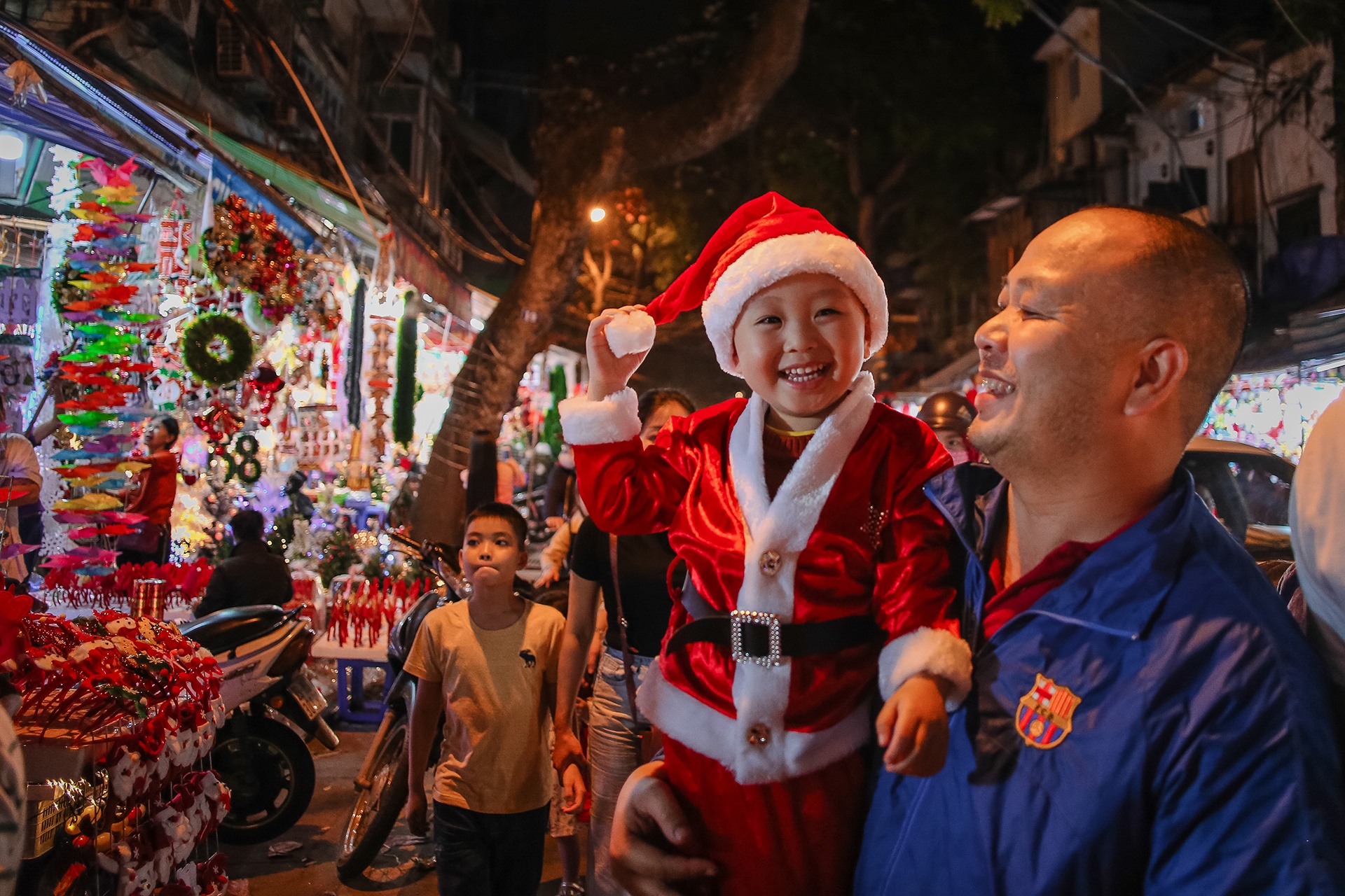Giang sinh Hang Ma anh 21