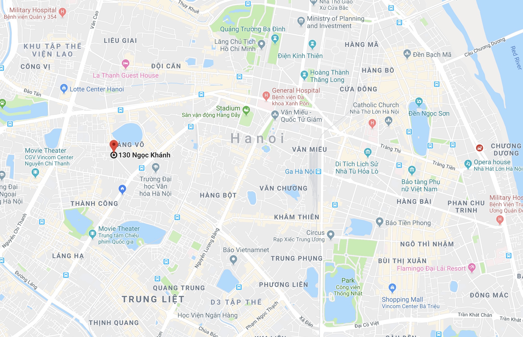 Xe dien pho Ngoc Khanh anh 3