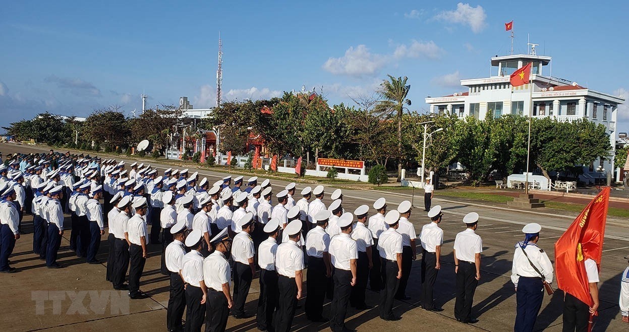 Le chao co Truong Sa anh 8