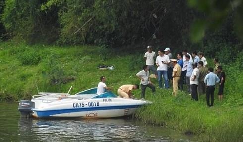 Tim thay thi the nu sinh sau 4 ngay mat tich khi di tap van nghe hinh anh