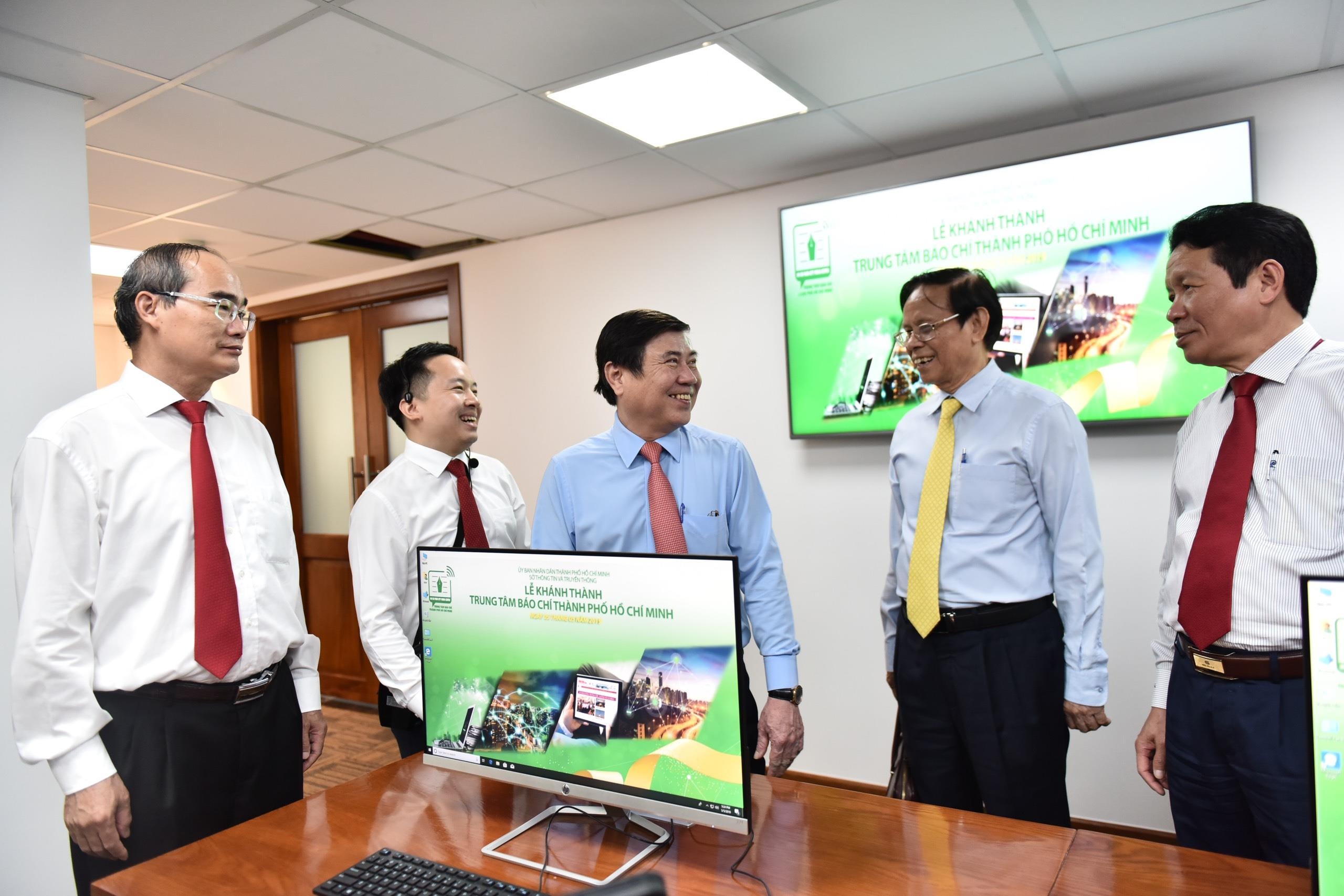 Khánh thành trụ sở trung tâm báo chí ảnh 1 Khanh thanh tru so trung tam bao chi anh 1